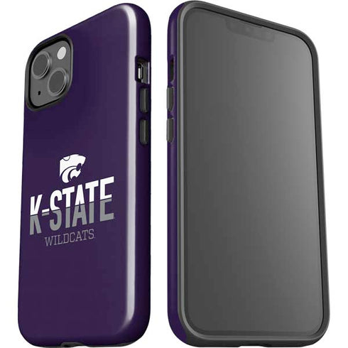 Kansas State University K-State Wildcats Gradient iPhone 15 Impact Case